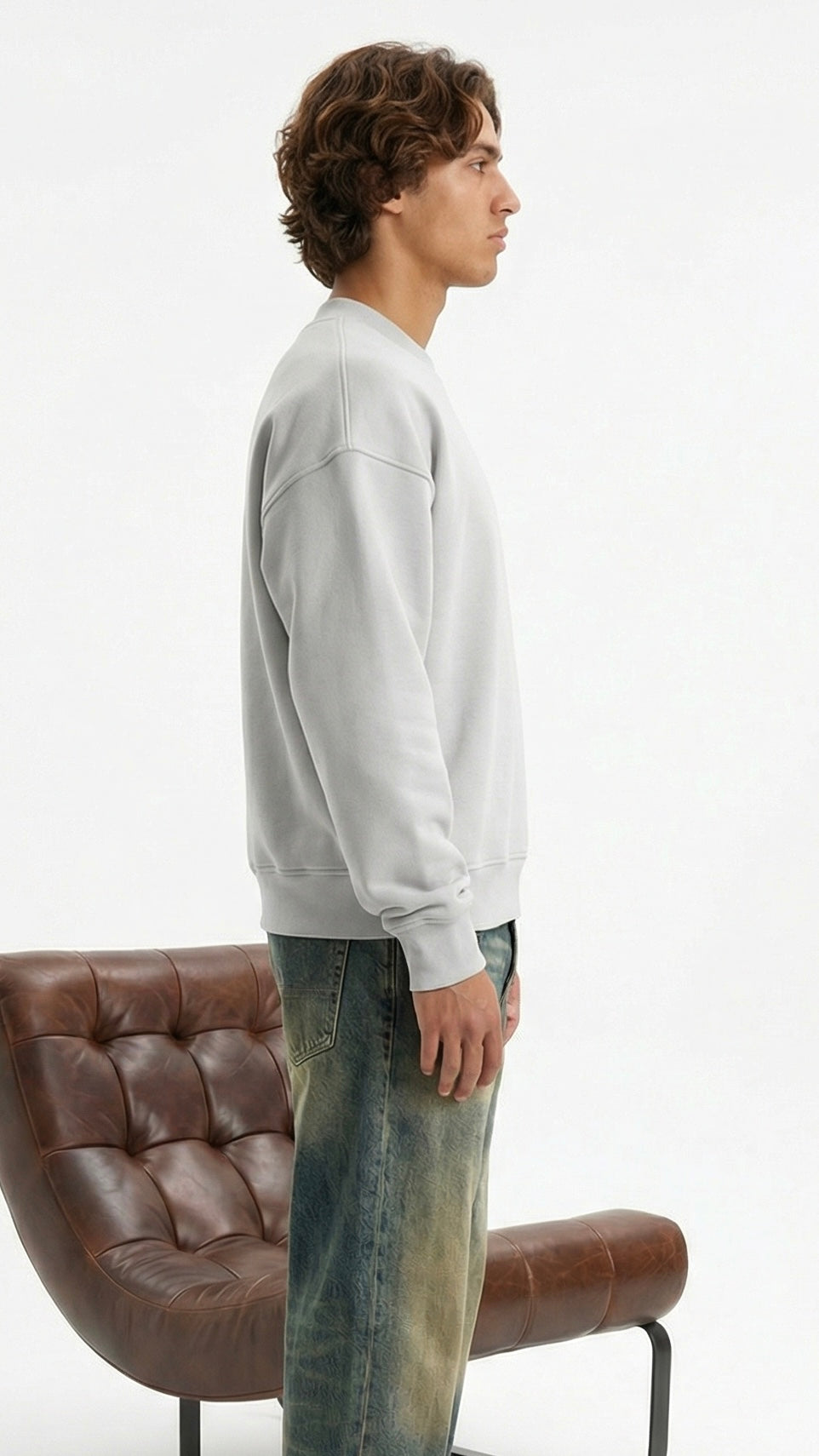 S4LZ Sweatshirt In “Barely Blue”