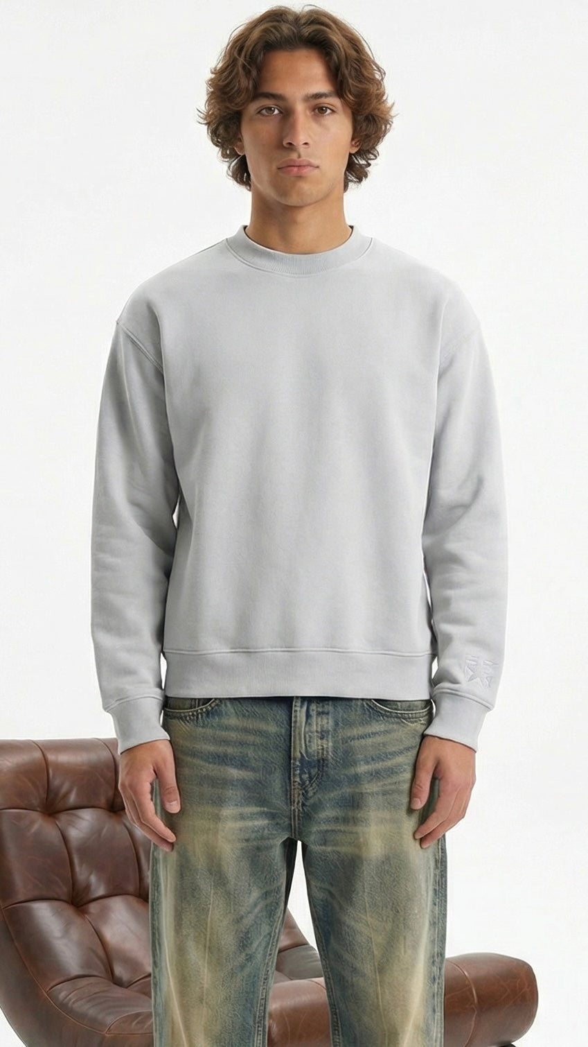 S4LZ Sweatshirt In “Barely Blue”