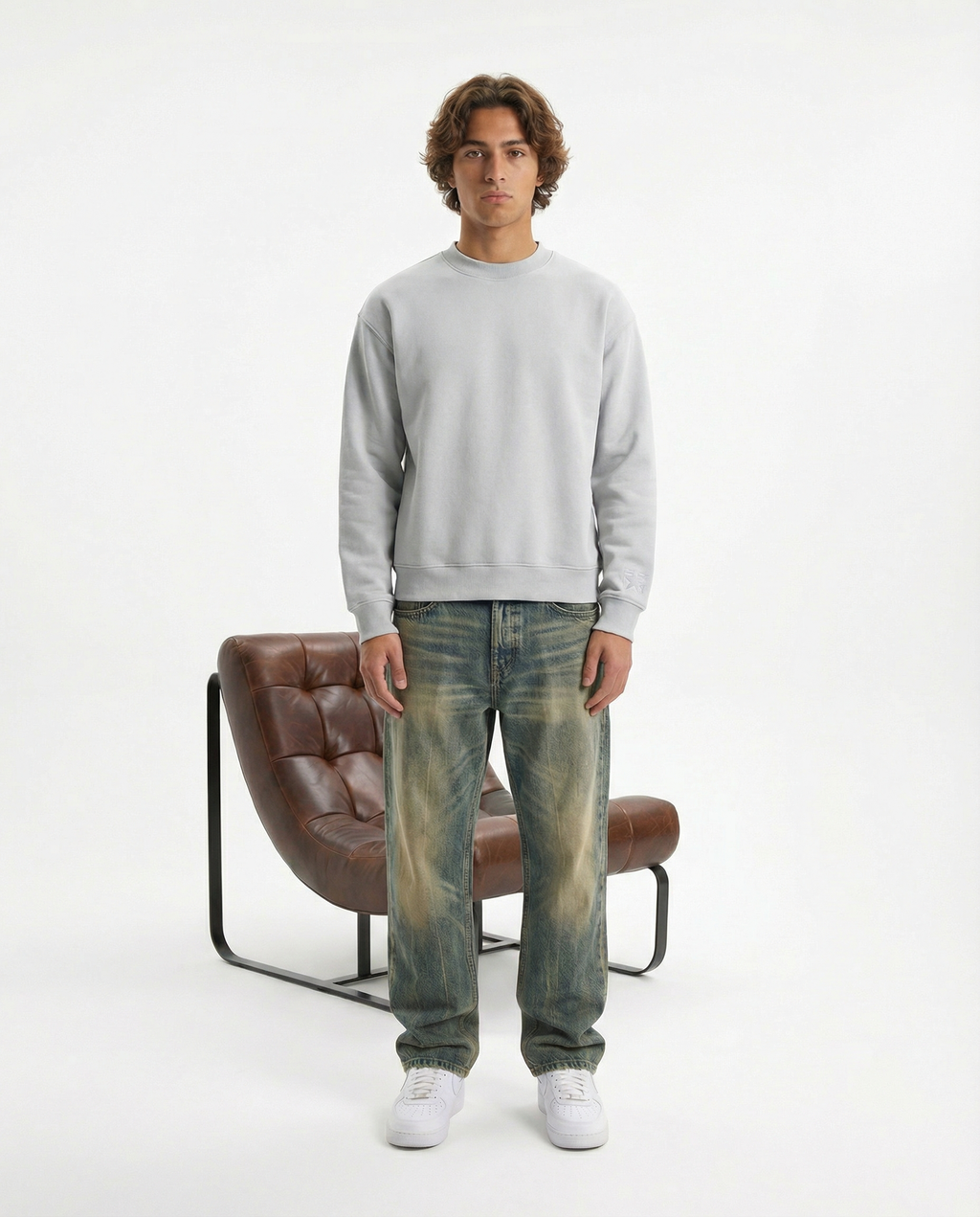 S4LZ Sweatshirt In “Barely Blue”