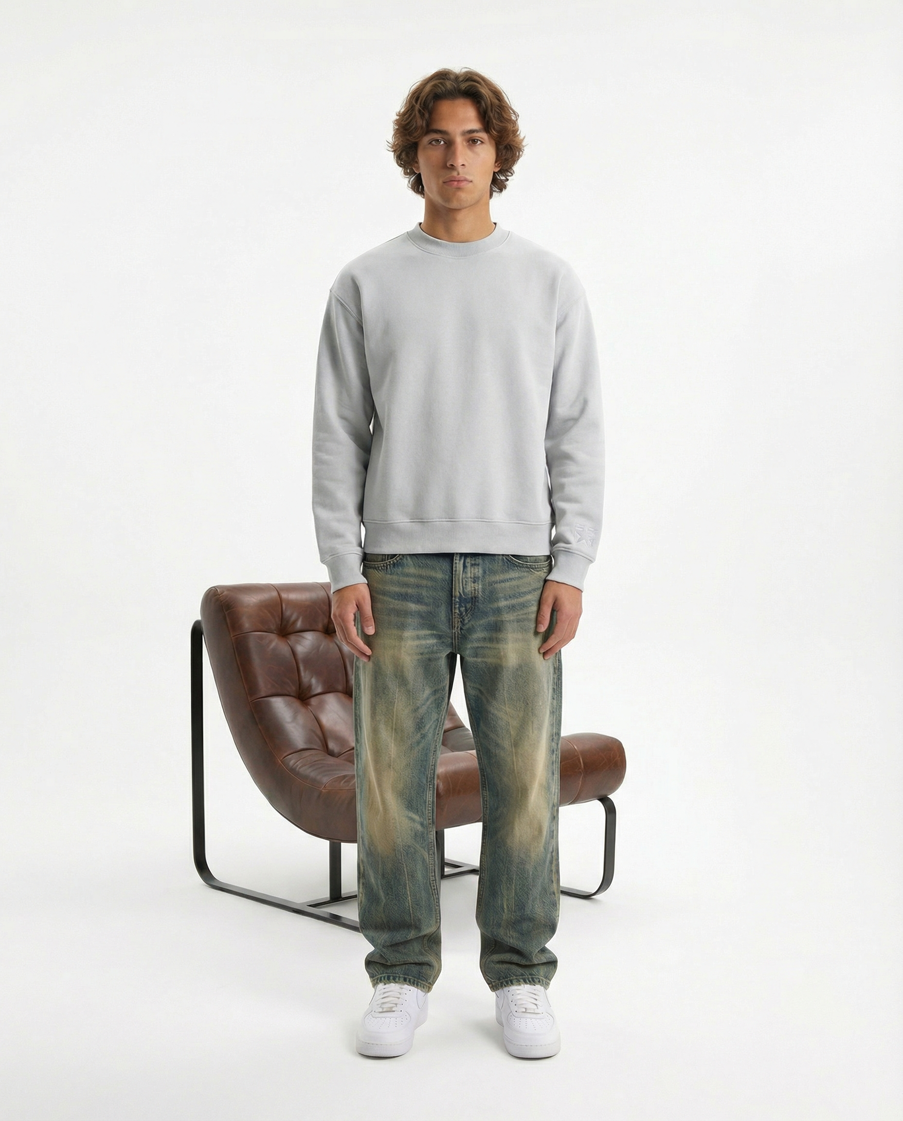 S4LZ Sweatshirt In “Barely Blue”